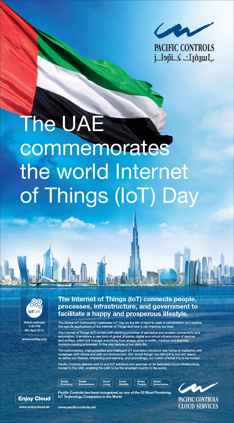 The World Internet of Things (IoT) Day – 9 April 2015