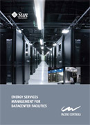 Energy service management for datacenter facilities