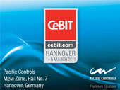 Pacific Controls – the platinum sponsor of CeBIT 2011