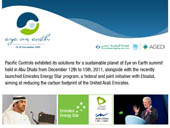 Sustainable planet at Eye on Earth summit, Abu Dhabi