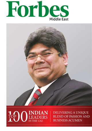 Forbes ME honors Mr. Dilip Rahulan as one of the Top 100 Indian Leaders in the UAE