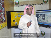 Colonel Nasser Rashid Al Zerri, - Head of operations, Ajman Civil Defence