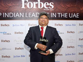 Forbes ME honors Mr. Dilip Rahulan as one of the Top 100 Indian Leaders in the UAE 