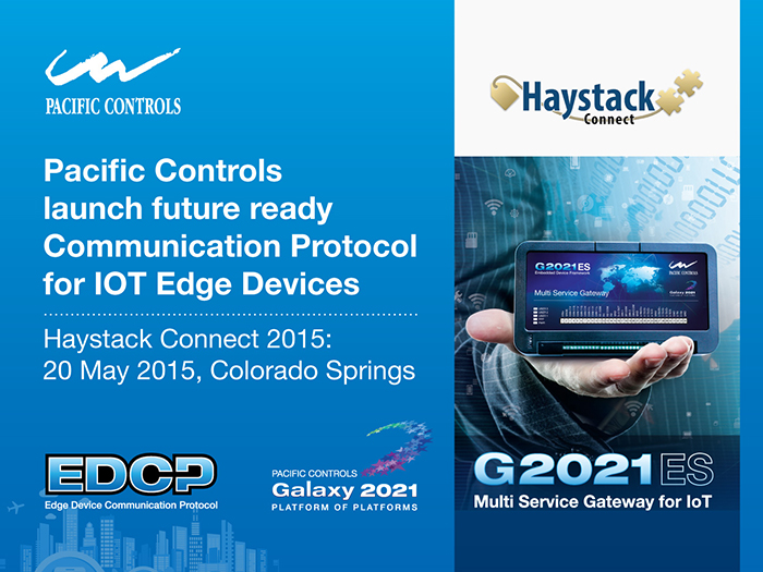 Pacific Controls launch the future ready Communication Protocol for IOT Edge Devices